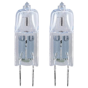 Osram G4 Halogeenlamp 12V - 20W 300lm - Halogeen Lampjes Insteek - Warm Wit Licht - Dimbaar - 10x10x33mm - Per 2 Halogeenlampen
