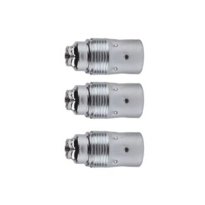 Lamphouder - Glad - E14 - Chroom - Per 3 stuks