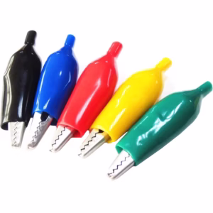 Krokodillenklemmen 28mm - 20-delig - verschillende kleuren