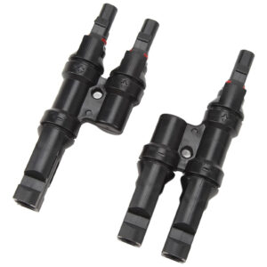 MC4 Solar Connector - T-Splitter - Solar MC4 Connector - IP67 - 2 Male naar 1 Female + 2 Female naar 1 Male