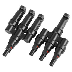 MC4 Solar Connector - T-Splitter - Solar MC4 Connector - IP67 - 3 Male naar 1 Female + 3 Female naar 1 Male