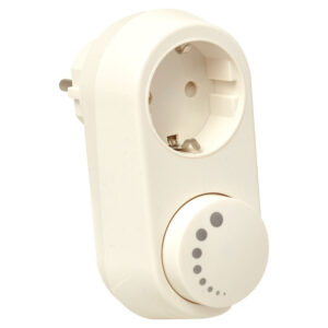 Stekkerdimmer LED 3-100W - Halogeen/Gloeilamp 20-200W - Dimmer Stopcontact - 230V - Wit