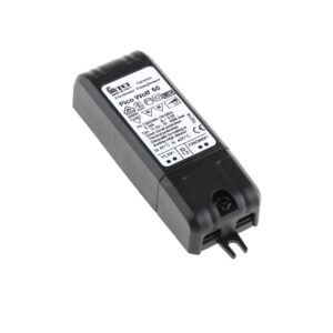 TCI Pico Wolf 60 Transformator Halogeen 12V 10-60Watt - Trafo 12V - Zwart