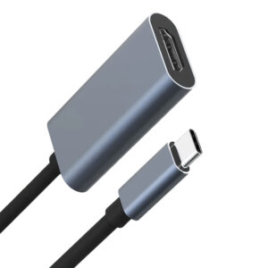 Orbit Electronic Video Converter - USB C naar HDMI - 4K@30Hz - 0.10m - Grijs - Geschikt voor Laptops/Smartphones