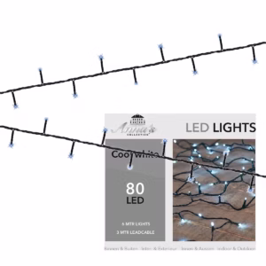 Anna's Collection Kerstverlichting met Trafo - 80 LED's - 6 meter - Koel Wit