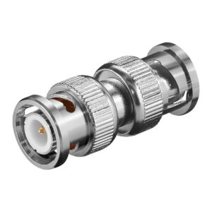 Goobay BNC Koppelstuk - BNC (m) naar BNC (m) - 50 Ohm - met vergulde pin