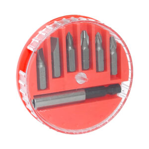 Bitset 7-delg - Platkop 4.5/7mm - Kruiskop PH1/PH2/PZ1/PZ2