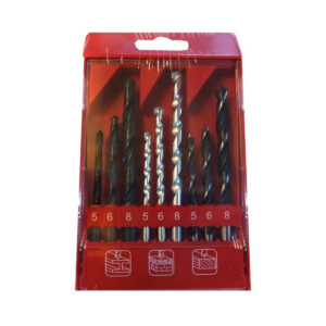 Combi Borenset 9-delig - 5 t/m 8mm - Hout, Metaal & Steen