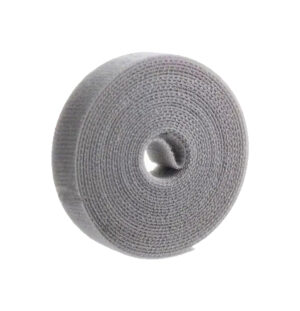 Kabelbinder Tape 10mm - Klittenband - 5m - Grijs