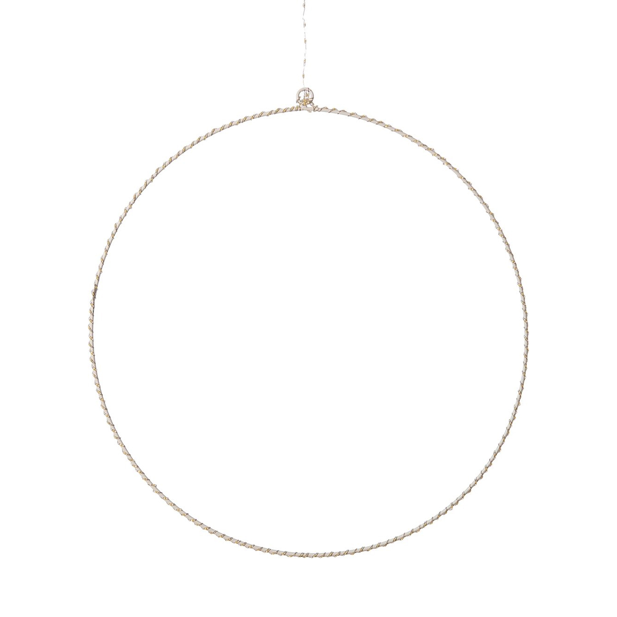 Kerst Zilverraadverlichting met Timer_Circle_2