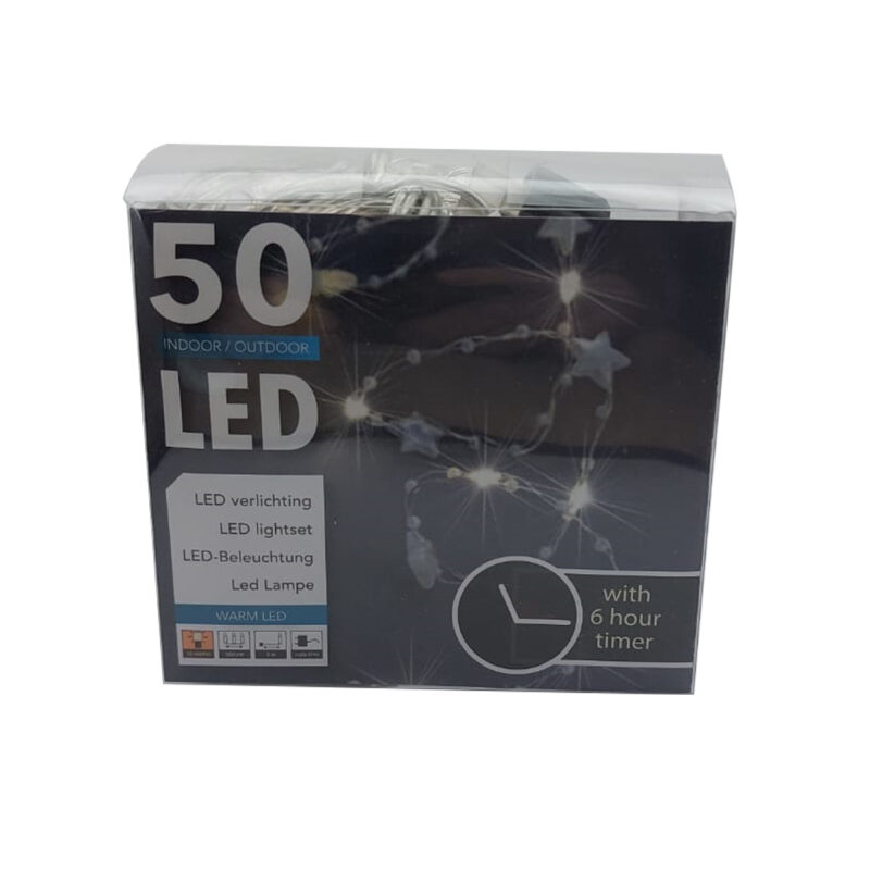 LED Draadverlichting met Sterren - 50_1