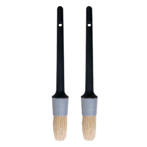 Verf Kwast - Patent Kwast Nr. 14 - 24mm - Zwart - 2 stuks