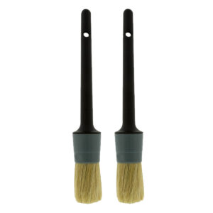 Verf Kwast - Patent Kwast Nr. 20 - 35mm - Zwart - 2 stuks