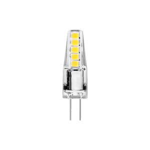 EDM Siliconen LED Steeklamp G4 2W 6400K 180lm 12V - Koel Wit