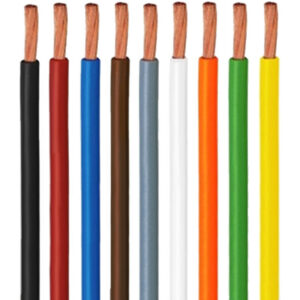 Installatiedraad Set - Montagedraad - Soepel - Ø0,20mm² - 9 kleuren - 9x10 meter