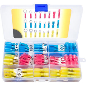 Kabelschoenen met krimpkous assortiment - 90-delig