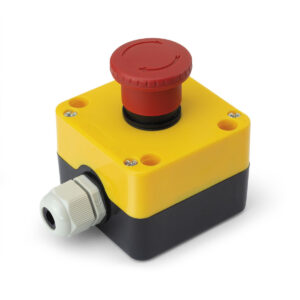 Noodschakelaar - 3A 240V - 2x Verbreekcontacten - Geel