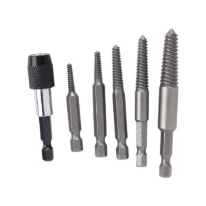 schroeven uitdraaiset met Bit houder - 6-Delig - 4/5/6/7/10mm