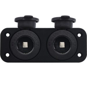 ProRide 12V Sigarettenaansteker 2 Stopcontacten Inbouw - 12/24V - 10A - Complete set - Stopcontact Auto, Boot en Camper