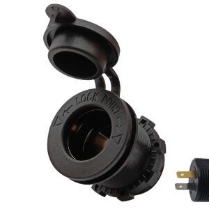 ProRide 12V Sigarettenaansteker Stopcontact Inbouw - 12/24V - 10A - Stopcontact Auto, Boot en Camper