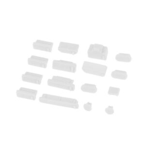 Stofplug voor Computer/Laptop poorten - 16-Delig - Wit