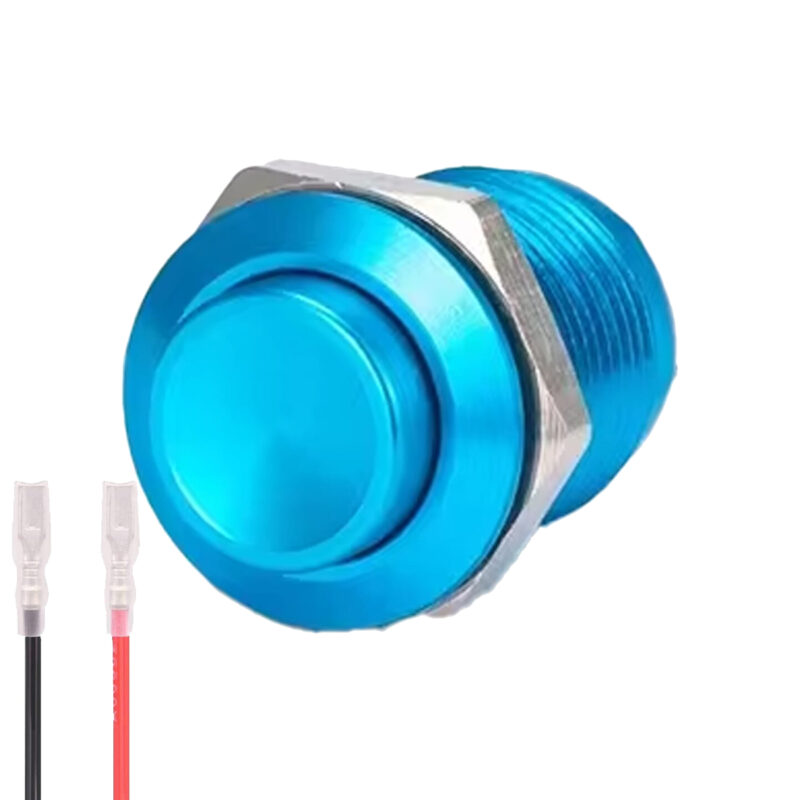 ProRide Metalen Mini Drukschakelaar_Blauw