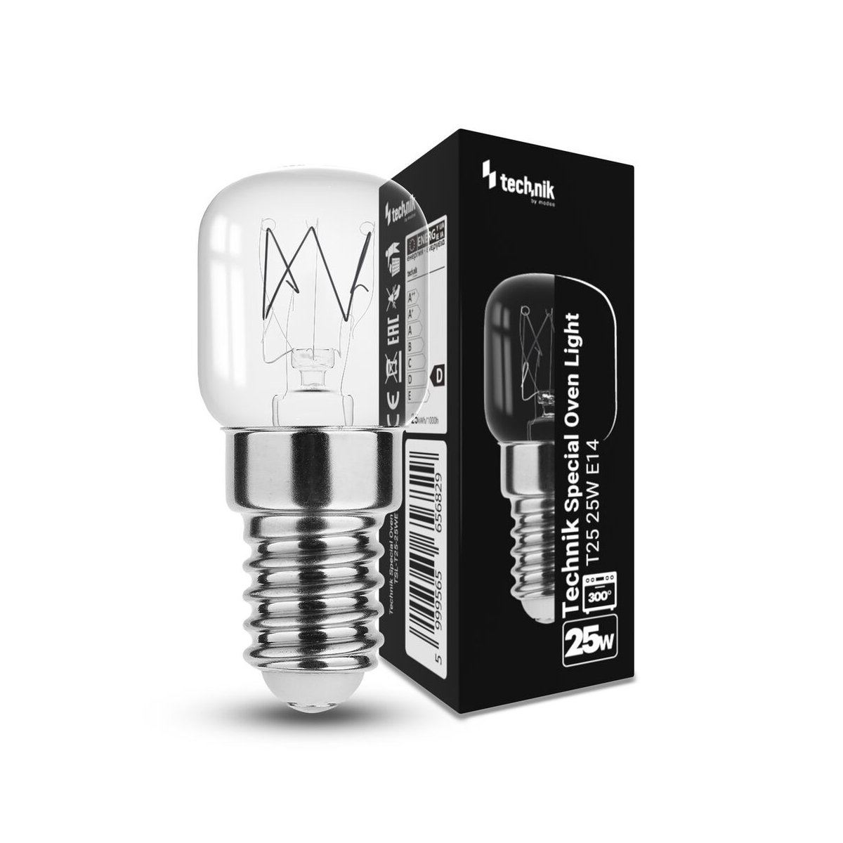 Technik Ovenlamp E14 – 25W 2700K 150lm 230V – Helder – Dimbaar – Warm Wit licht_2