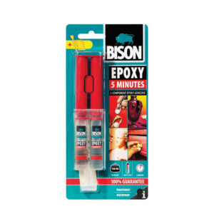 Bison Epoxy Lijm - 2 componenten - 5min droogtijd - 24ml