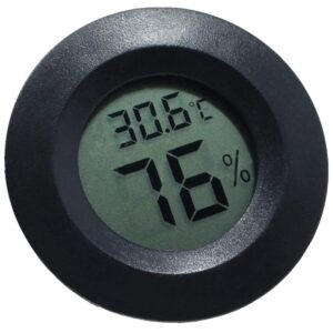 Mini Digitale Thermometer met LCD-scherm - Hygrometer - Inclusief Alkaline A76 batterij