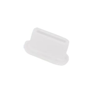 Stofplug USB-C - Rubber - Geschikt voor oplaadpoorten Smartphone/Tablet/Laptop - Wit