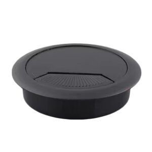 Kabeldoorvoer bureau 60mm - Zwart - Per stuk