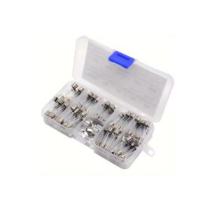 Glaszekering Assortiment 6x30mm - 72-Delig - (F) Snel - 0.5 tot 30A