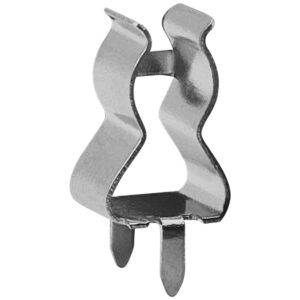 VLTG Zekeringhouder Clips 5x20mm - Inbouw op printplaat - Geschikt voor 5x20mm glaszekering - 2 stuks