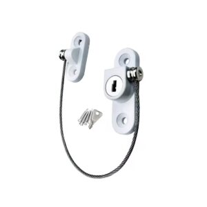 Raambeveiliging met slot - Kinderslot raam - Wit