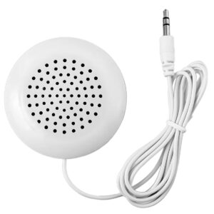Mini Kussen Speaker - 3.5mm Jack (AUX) - Voor Onder Je Kussen - Wit