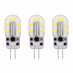 Avide G4 LED Insteeklamp 2W 12V - 3000K - 200lm - LED Lampjes Insteek - Warm wit licht - Vervangt 21W lamp - 3 stuks