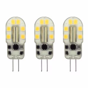 Avide G4 LED Insteeklamp 2W 12V - 4000K - 200lm - LED Lampjes Insteek - Wit licht - Vervangt 21W lamp - 3 stuks