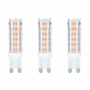 Avide G9 LED Insteeklamp 4.2W 220-240V - 3000K - 450lm - LED Lampjes Insteek - Warm wit licht - Vervangt 39W lamp - 3 stuks