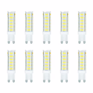Avide G9 LED Insteeklamp 4.2W 220-240V - 4000K - 450lm - LED Lampjes Insteek - Wit licht - Vervangt 39W lamp - 10 stuks