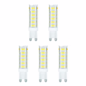 Avide G9 LED Insteeklamp 4.2W 220-240V - 4000K - 450lm - LED Lampjes Insteek - Wit licht - Vervangt 39W lamp - 5 stuks