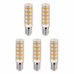 Avide E14 LED Buislamp 4.2W 220-240V - 6400K - 450lm - LED Lamp - Daglicht wit - Vervangt 39W lamp - 5 stuks