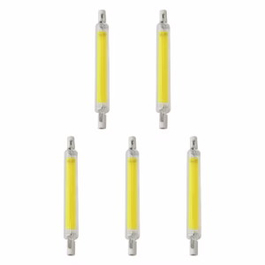 Avide R7s LED Staaflamp 118mm - 13W 220-240V - 4000K - 1100lm - LED Lampjes Insteek - Wit licht - Vervangt 77W lamp - 5 stuks