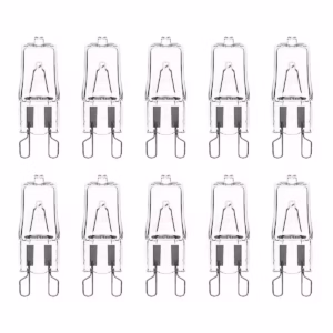 Avide G9 Halogeen 42W 220-240V Dimbaar - 3000K - 630lm - Halogeen Lampjes Insteek - Warm wit licht - 10 stuks