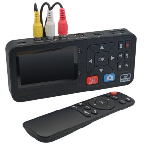 Mini HD Video Recorder - AV Video Grabber - Video's Digitaliseren - Ingang: RCA/S-Video/3.5mm Jack - Uitgang: HDMI/3.5mm Jack