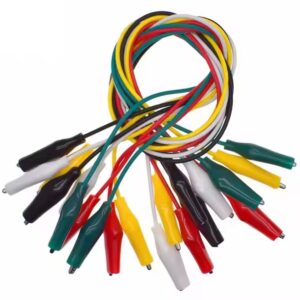 Krokodillenklem met Testkabel - Testen Sondedraad - Dubbelzijdig - 10 stuks - 50cm