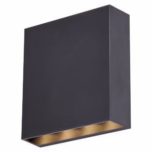 Avide Sydney Buiten Wandlamp - Moderne Buitenlamp - 13cm - 6W - IP65 - 427 lumen - 3000K - 220-240V - Zwart