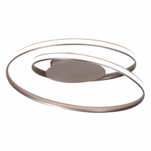 Avide Carmella LED Plafondlamp Ø51cm - 43W - 3000K - 2320lm 230V - LED Plafonnière  - Warm Wit - Goud