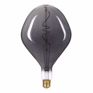 Avide E27 Led Lamp Akashi 8W Dimbaar - 300 lumen - 220-240V - 2400K - Rookglas - 160x270mm - Vervangt 28W - 4 stuks