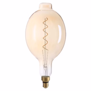 Avide E27 Led Lamp Ponte 8W Dimbaar - 500 lumen - 220-240V - 2400K - Amber - 180x385mm - Vervangt 41W - 4 stuks