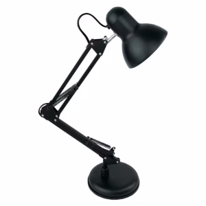 Avide LED Bureaulamp - Klassiek en Industrieel - max 60W - E27 Fitting - 100-240V - Zwart